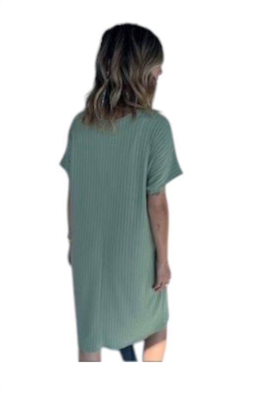 Bombom - Women's Ribbed Dress