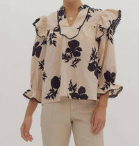 Entro - Floral Top