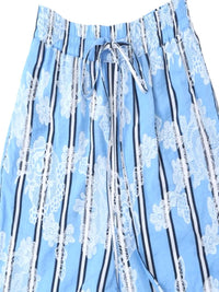 Sundayup - Women's Striped Wide Leg Pant