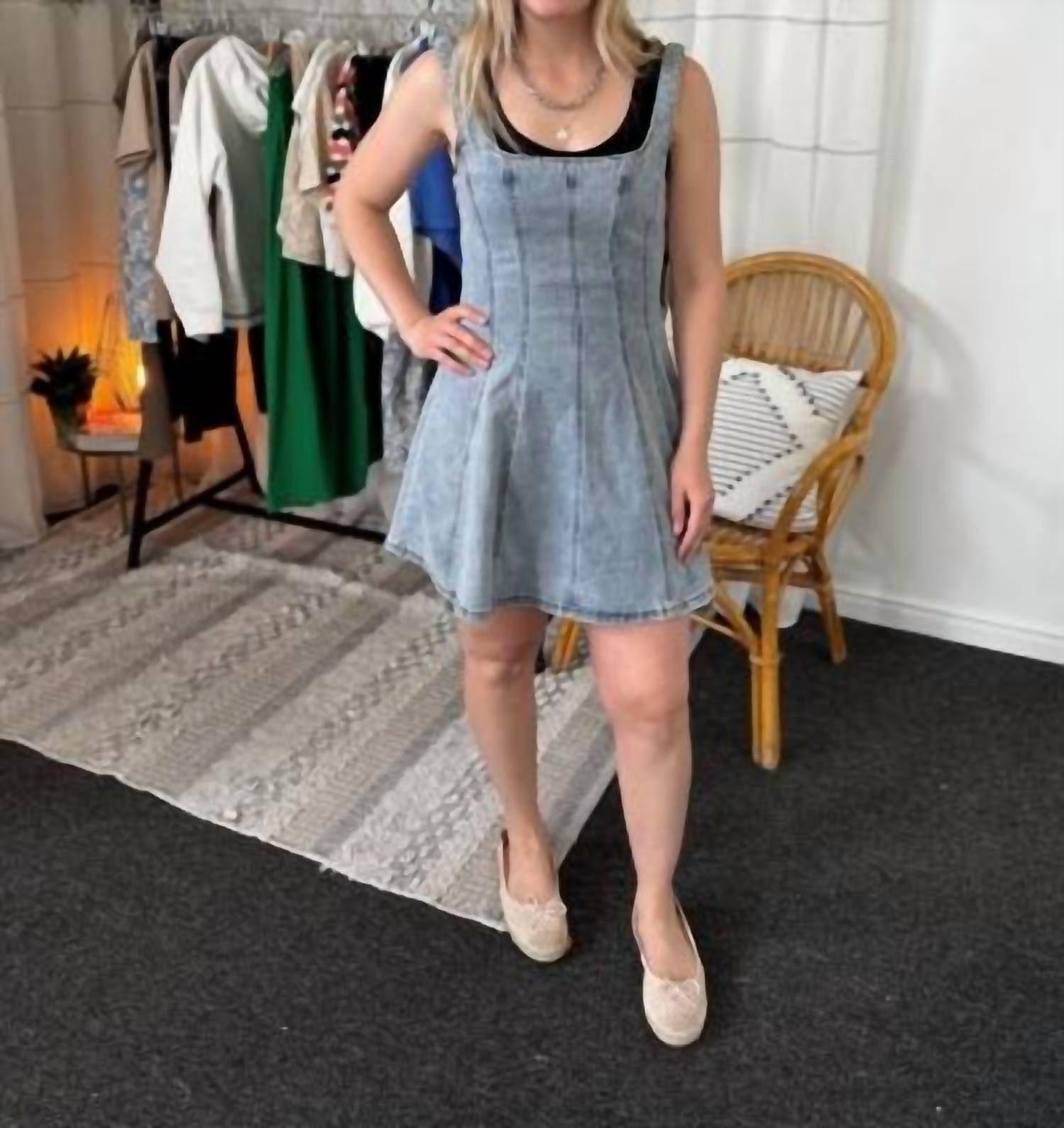 Rd Style - Short Denim Dress