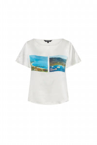 Catherine Gee - Postcard Silk Tee