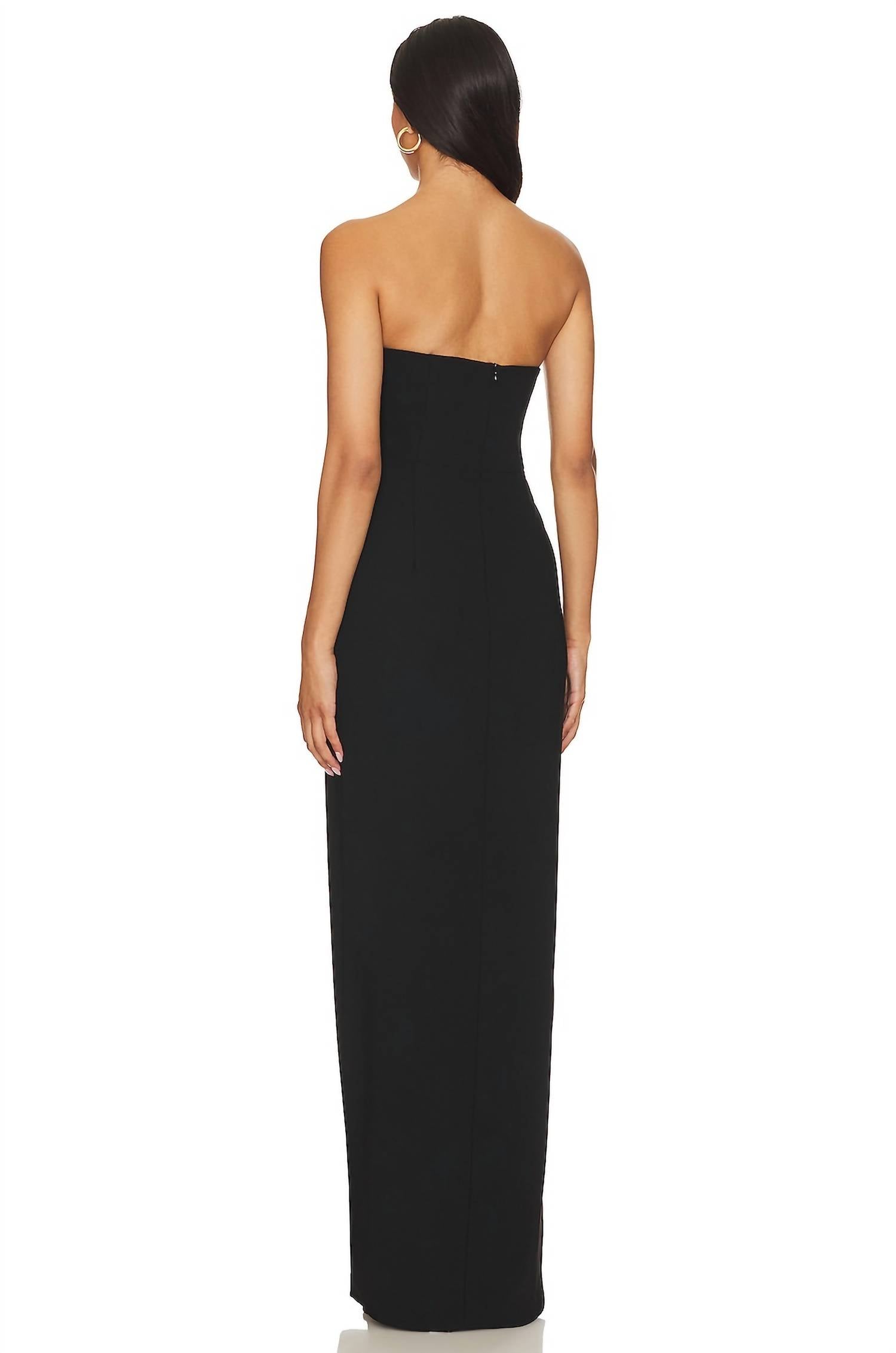 Amanda Uprichard - Strapless Puzzle Gown