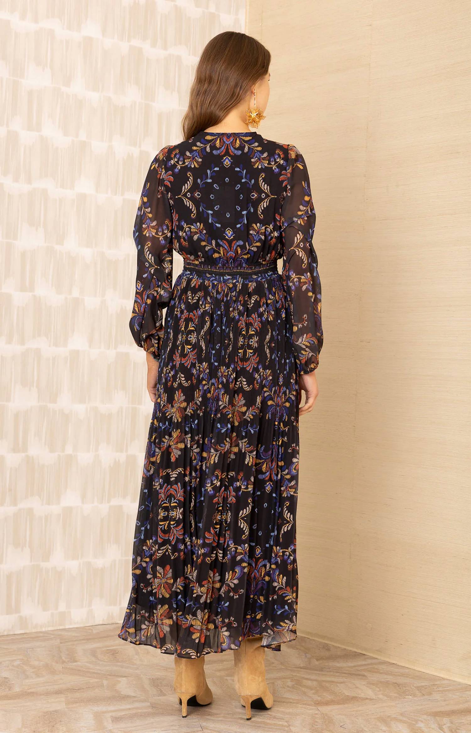Hale Bob - Alisson Chiffon Maxi Dress
