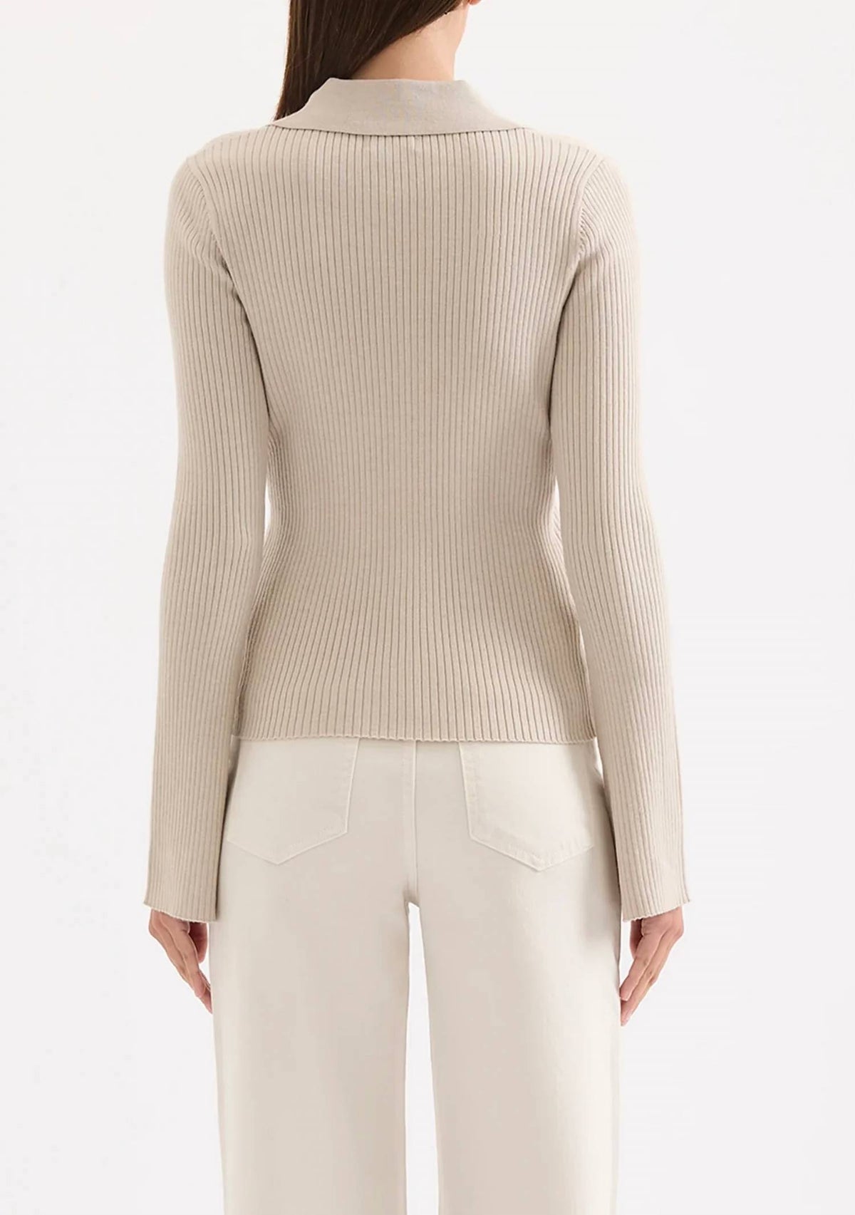 Nude Lucy - Betina Zip Front Knit Cardigan