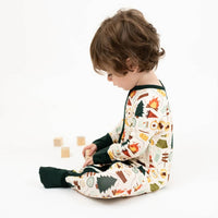 Emerson And Friends - Boy's Camp Emerson Bamboo Convertible Pajamas