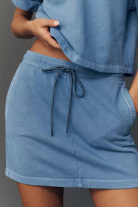 Sundry - Vintage Terry Mini Skirt