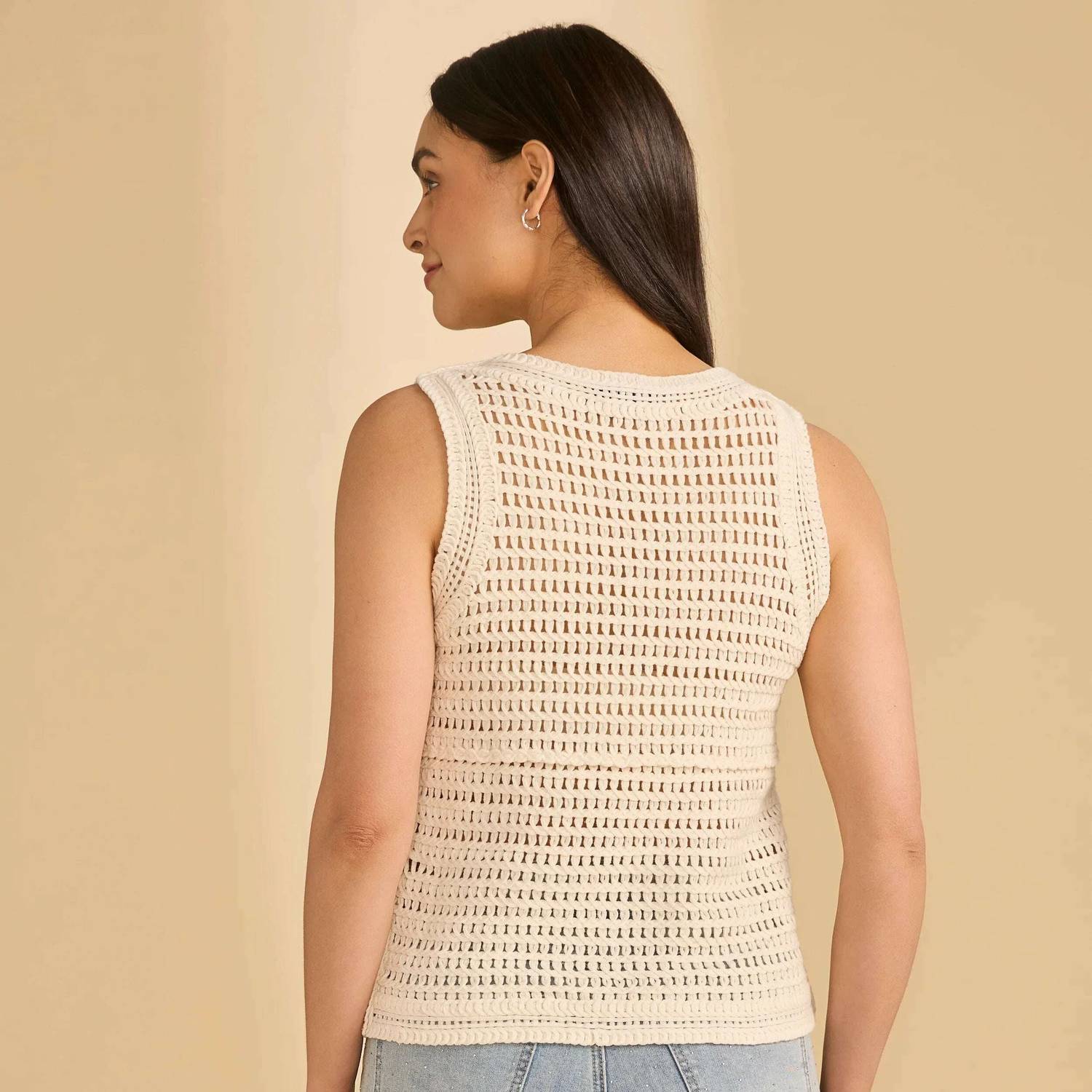 Fdj - Crochet Sleveless Sweater