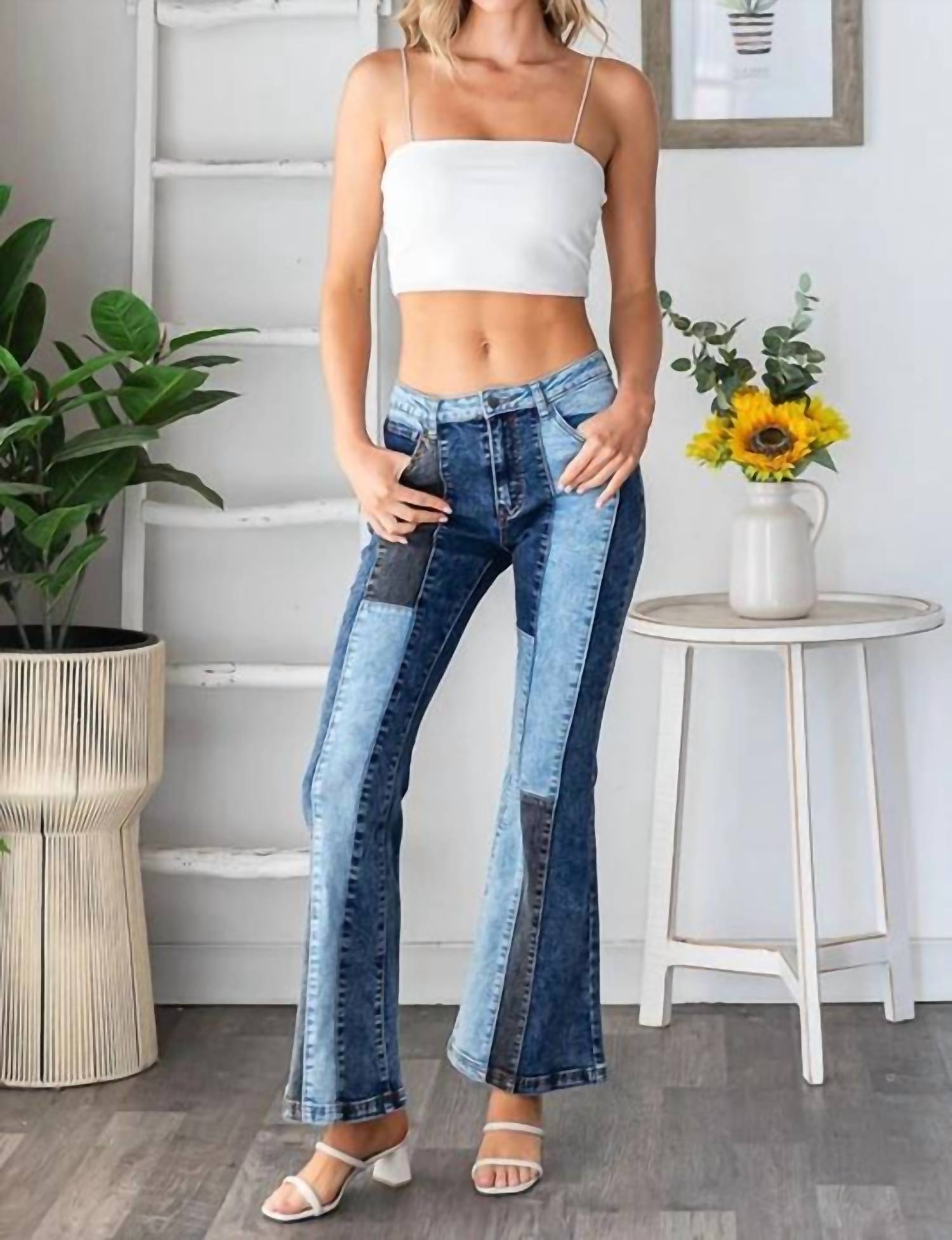 Oli & Hali - Patchwork Princess Jeans