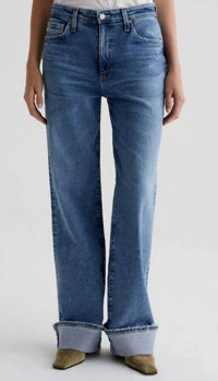 Ag Jeans - High Rise Wide Leg Jeans