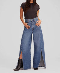 Etica - Hanna Split Leg Barrel Jeans
