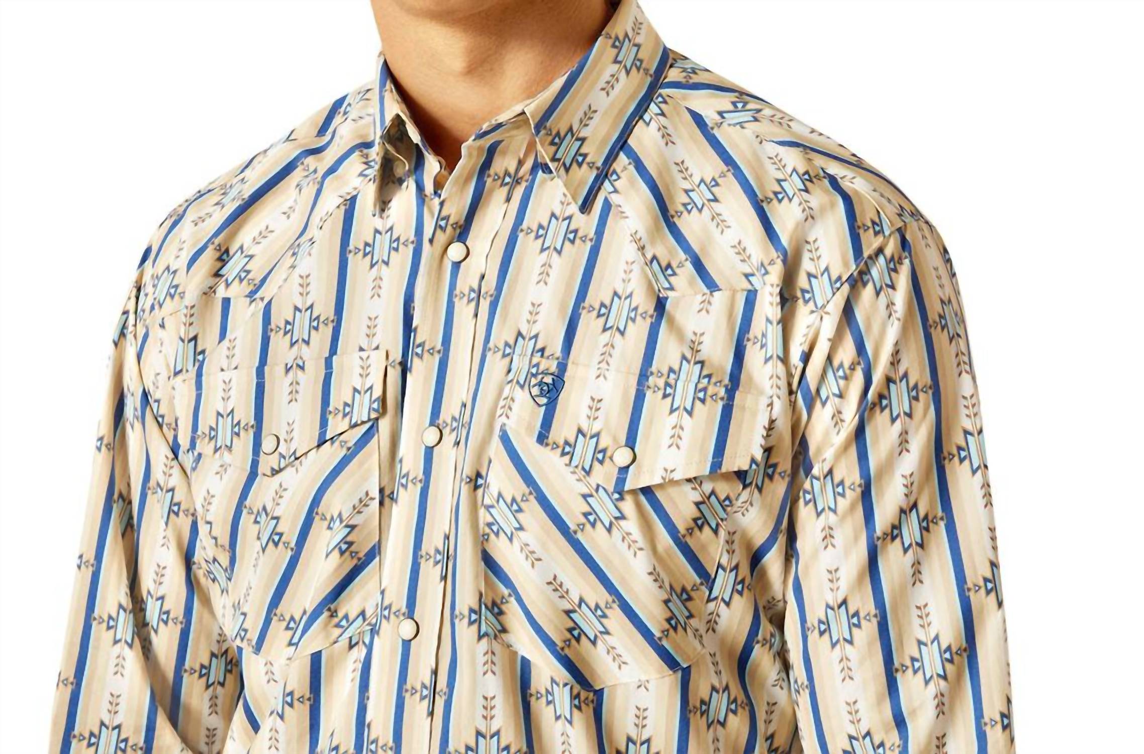 Ariat - Men's Preston Long Sleeve Snap Shirt
