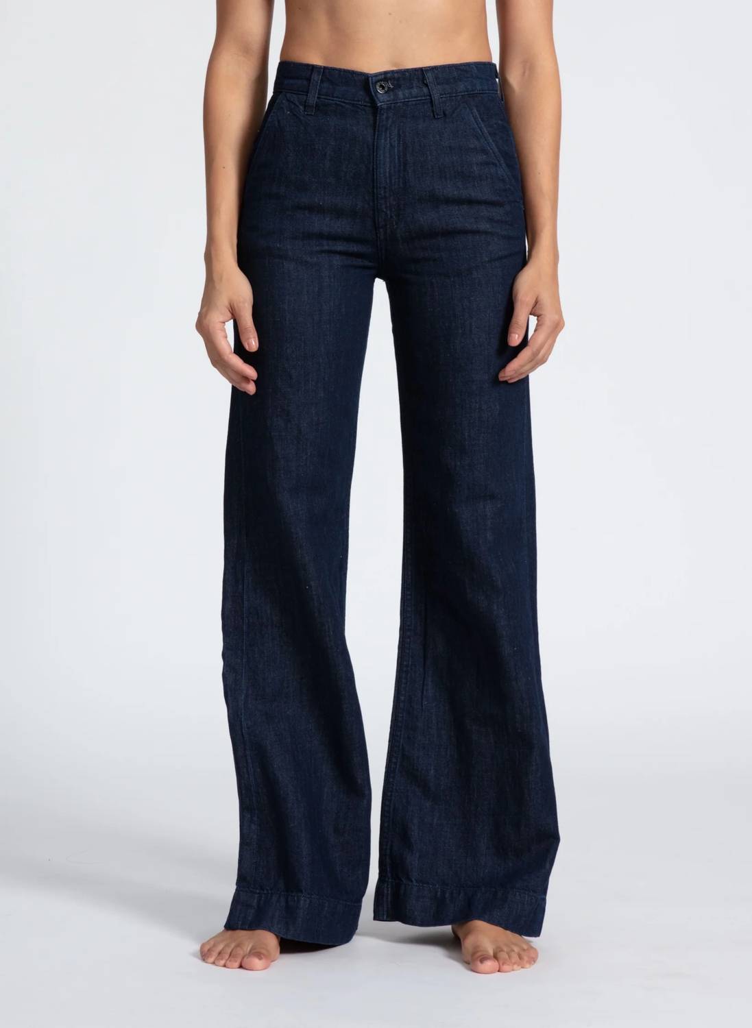 Askk Ny - High Rise Denim Trouser