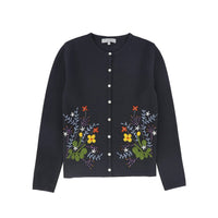 Bace - Girls Embroidered Cardigan