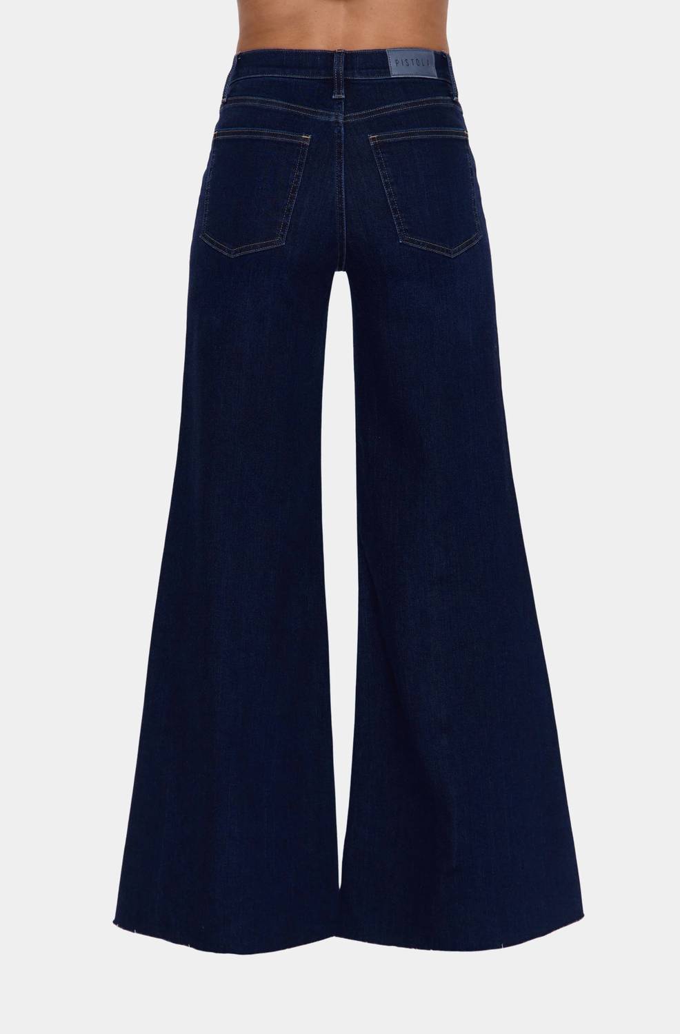 Pistola - Izzy Mid Rise Wide Leg Jeans