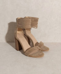 Oasis Society - Women's Blair Thick Ankle Strap Block Heels