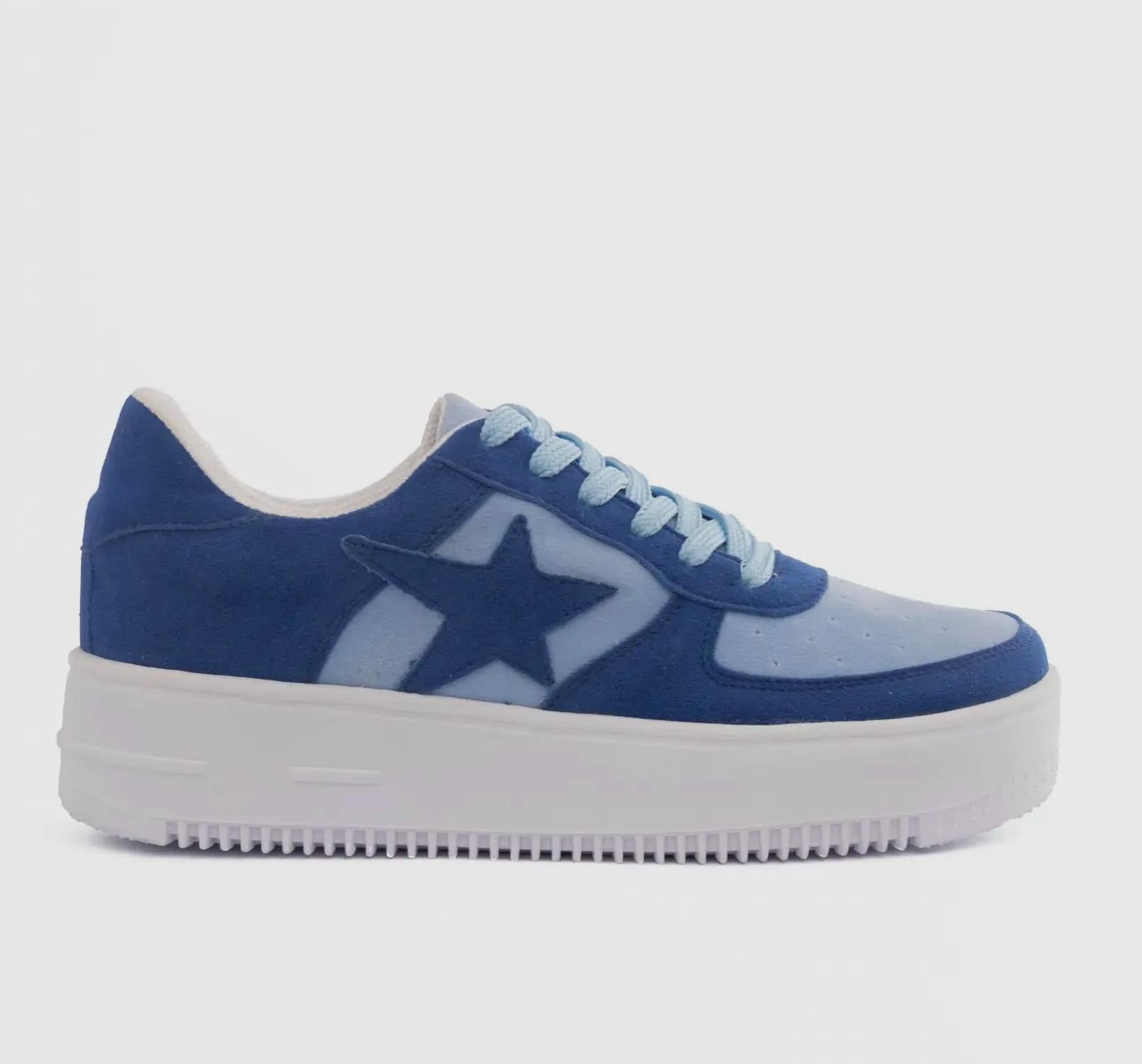 Maker'S - Women's Lace Up Platform Sneakers