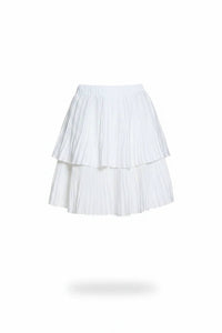 Current Air - Tiered Pleated Mini Skirt