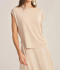Velvet By Graham & Spencer - Velvet Sinclair Linen Tee