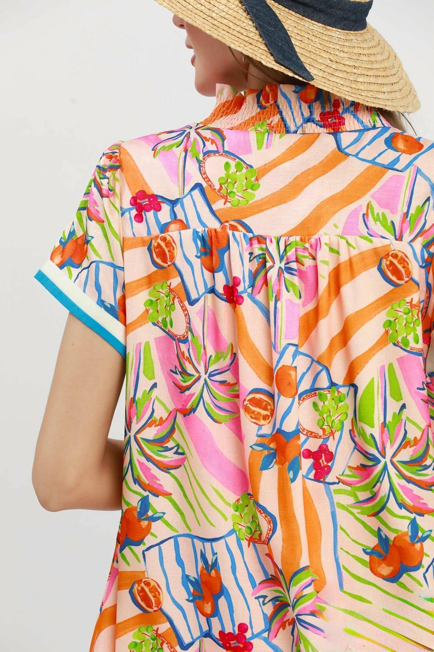 Umgee - Coastal Print Dress