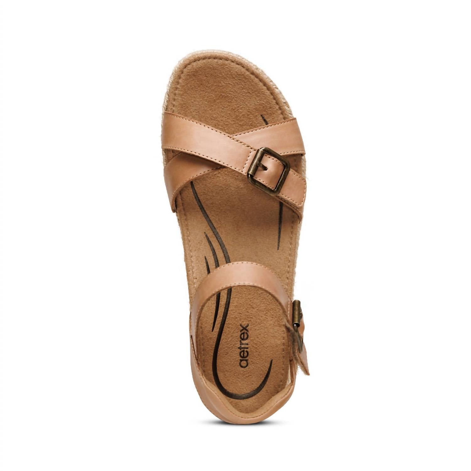 Aetrex - Women's Paula Arch Support Platform Sandal