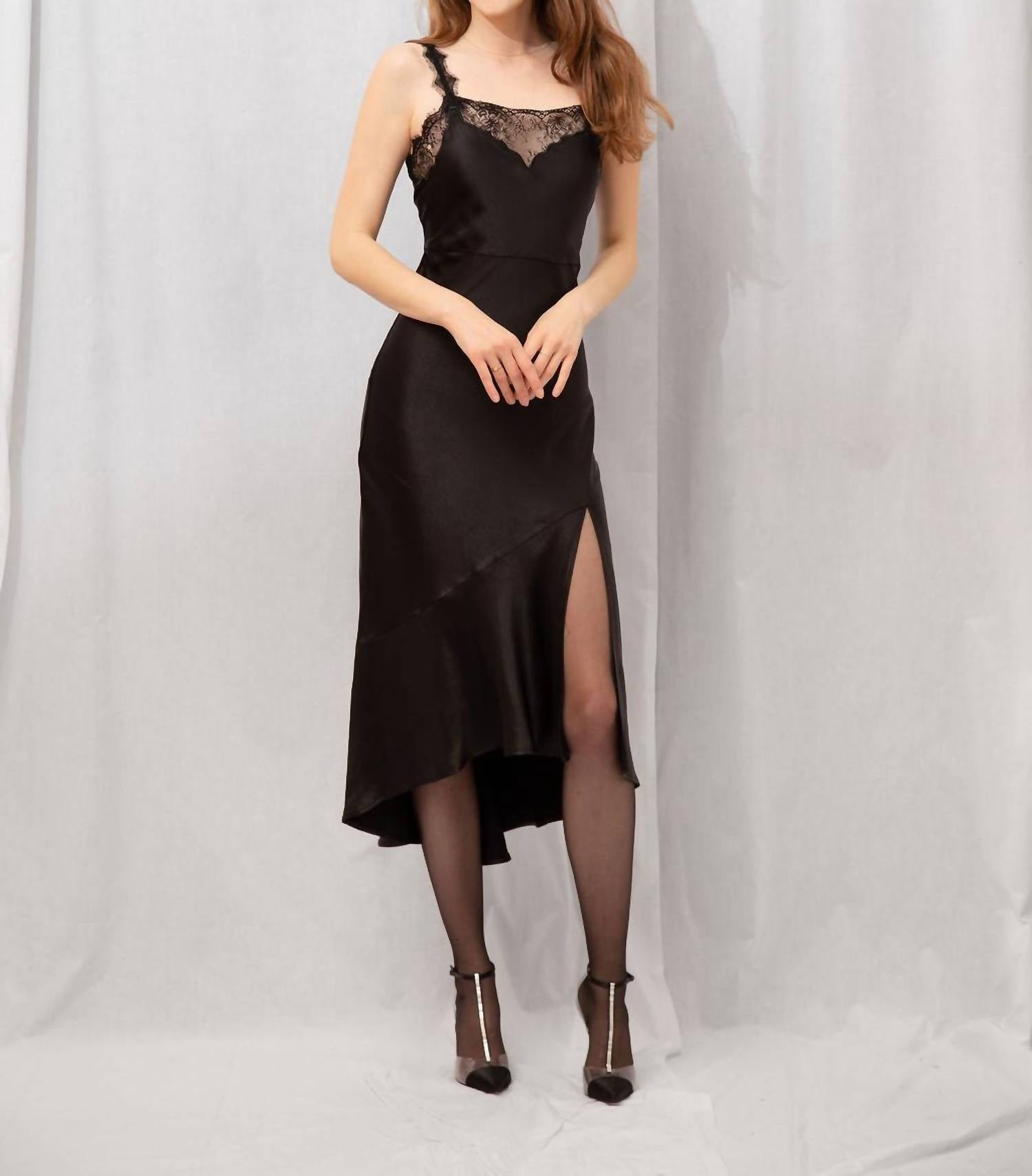 SKIES ARE BLUE Elle Dress in black - women's dress
