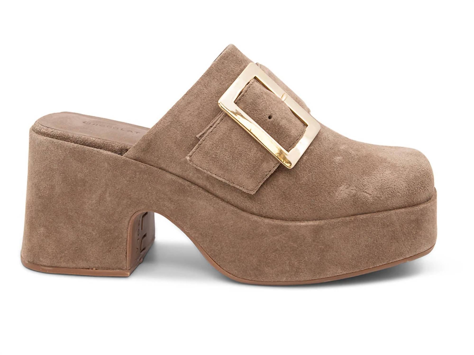 Chocolat Blu - Women's Haze Buckle Mule