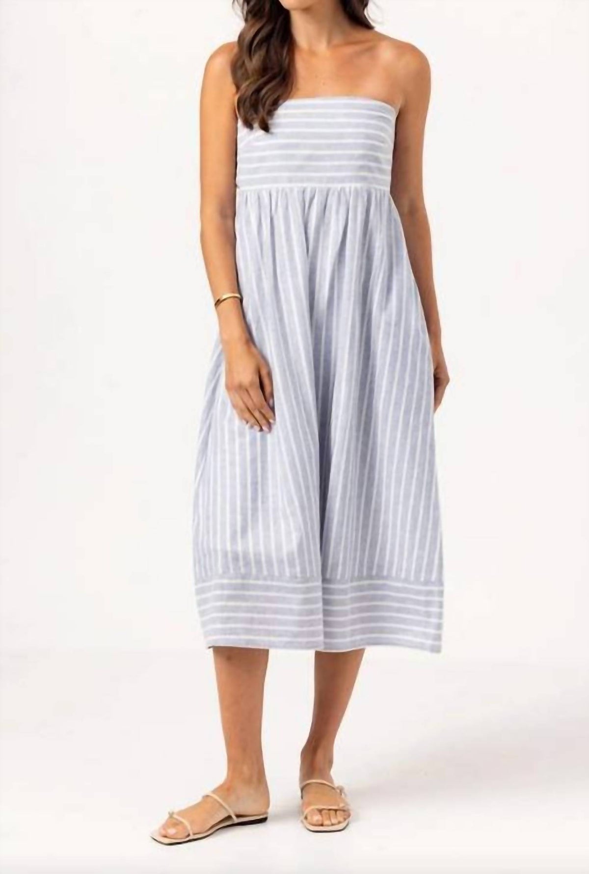 Sundays - Kenny Strapless Midi Dress