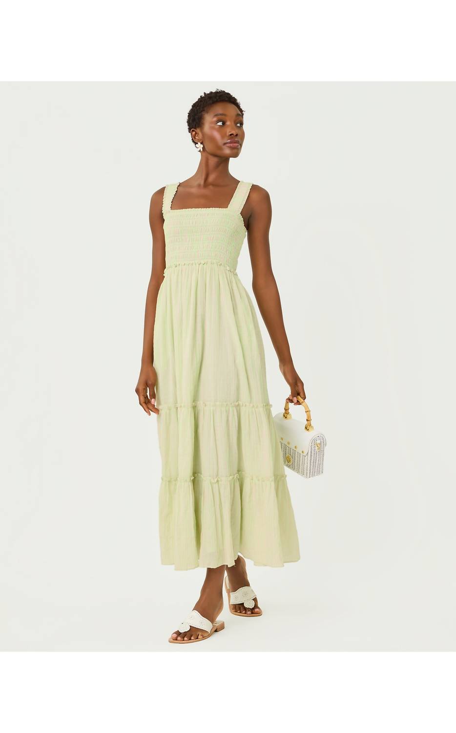 Lilly Pulitzer - Hadly Smocked Maxi Dress