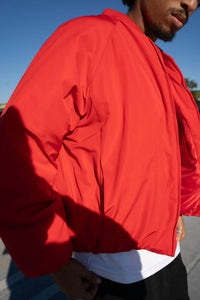Eptm - Cropped Bubble Bomber Jacket