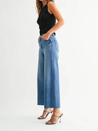 Just Black Denim - Scissor Cut Wide Leg Jeans