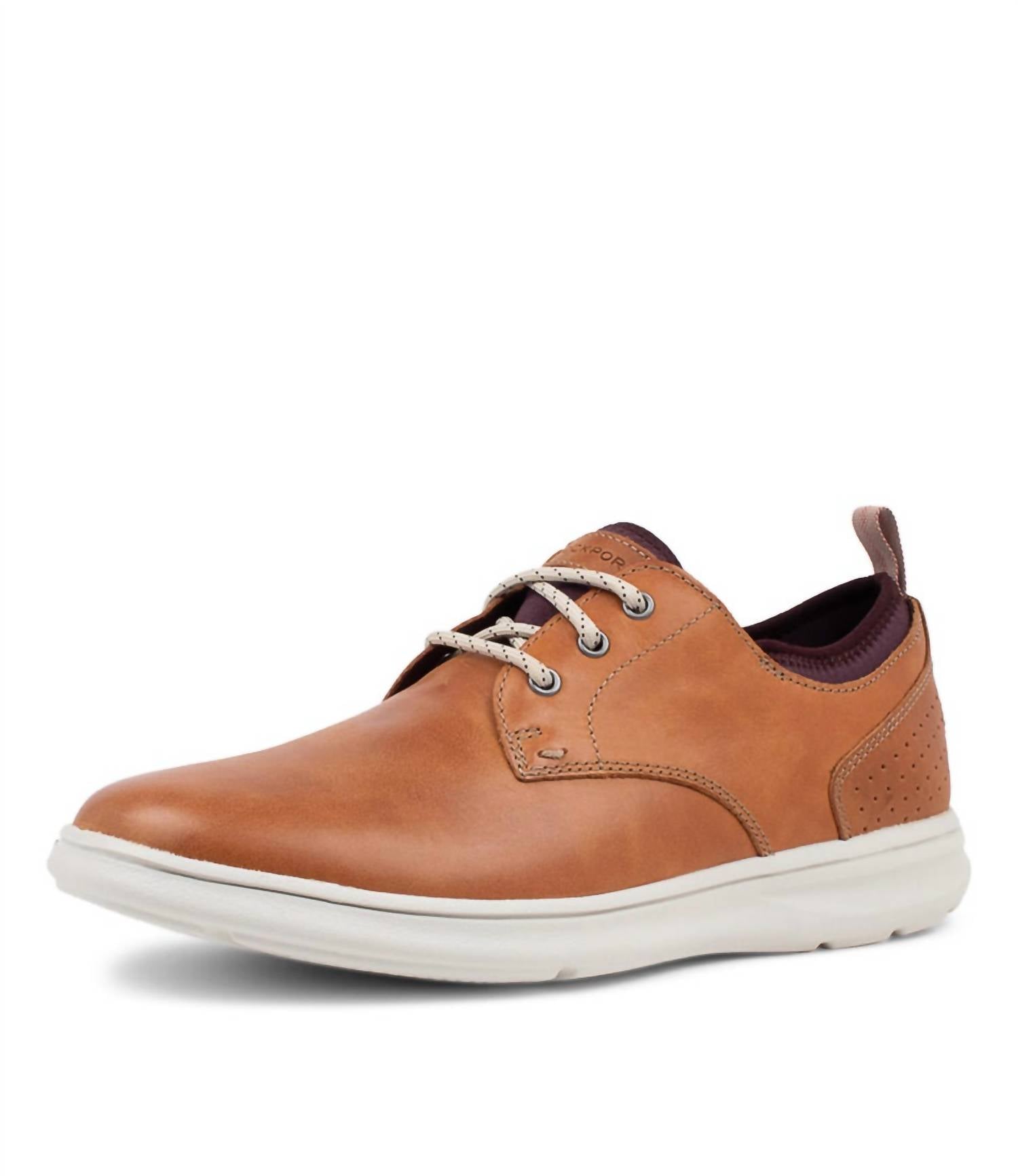Rockport - Men's Zaden Leather Oxford Sneakers