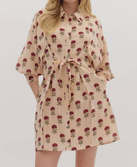 Entro - Dahlia Floral Dress