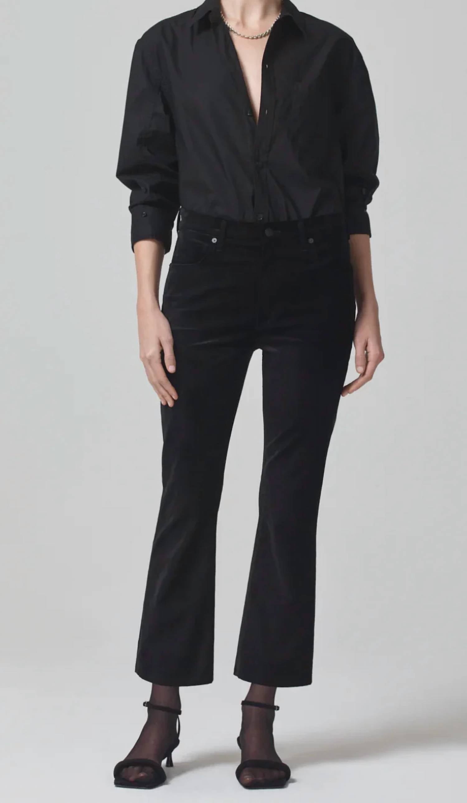 Citizens Of Humanity - Isola Cropped Boot Cut Jeans
