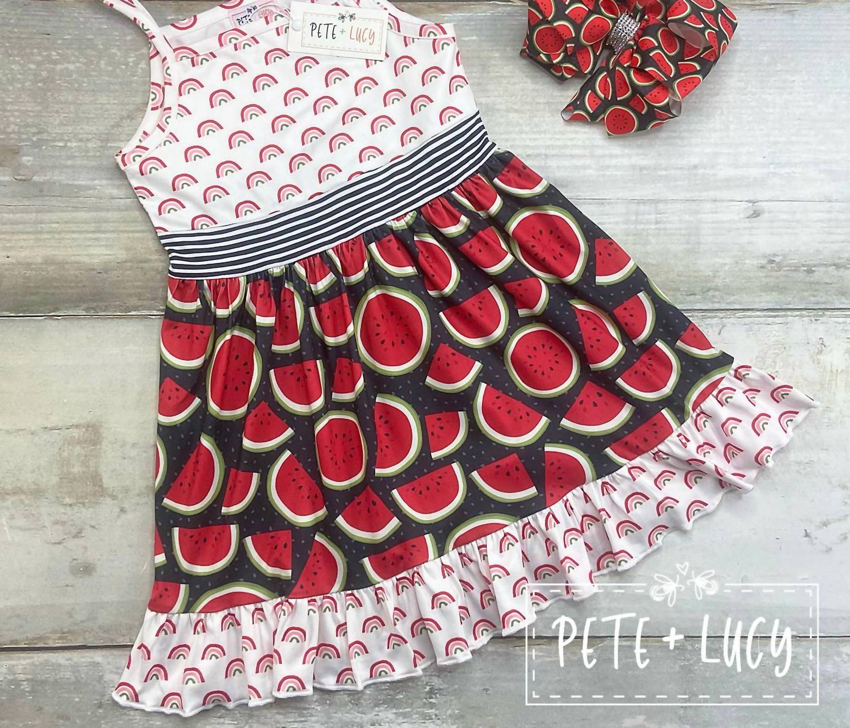 Magical Watermelon: Girl's Dress