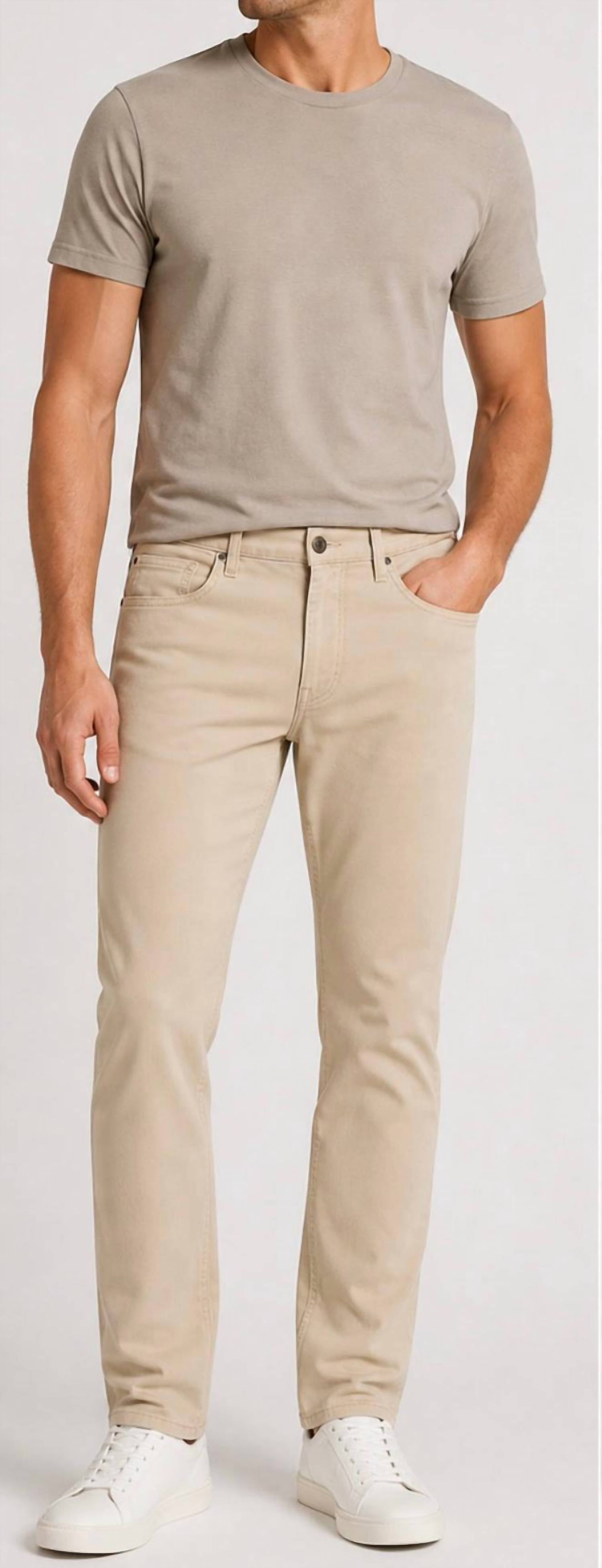 EDWIN Jace Classic Straight Leg Jeans in oyster - men's jeans