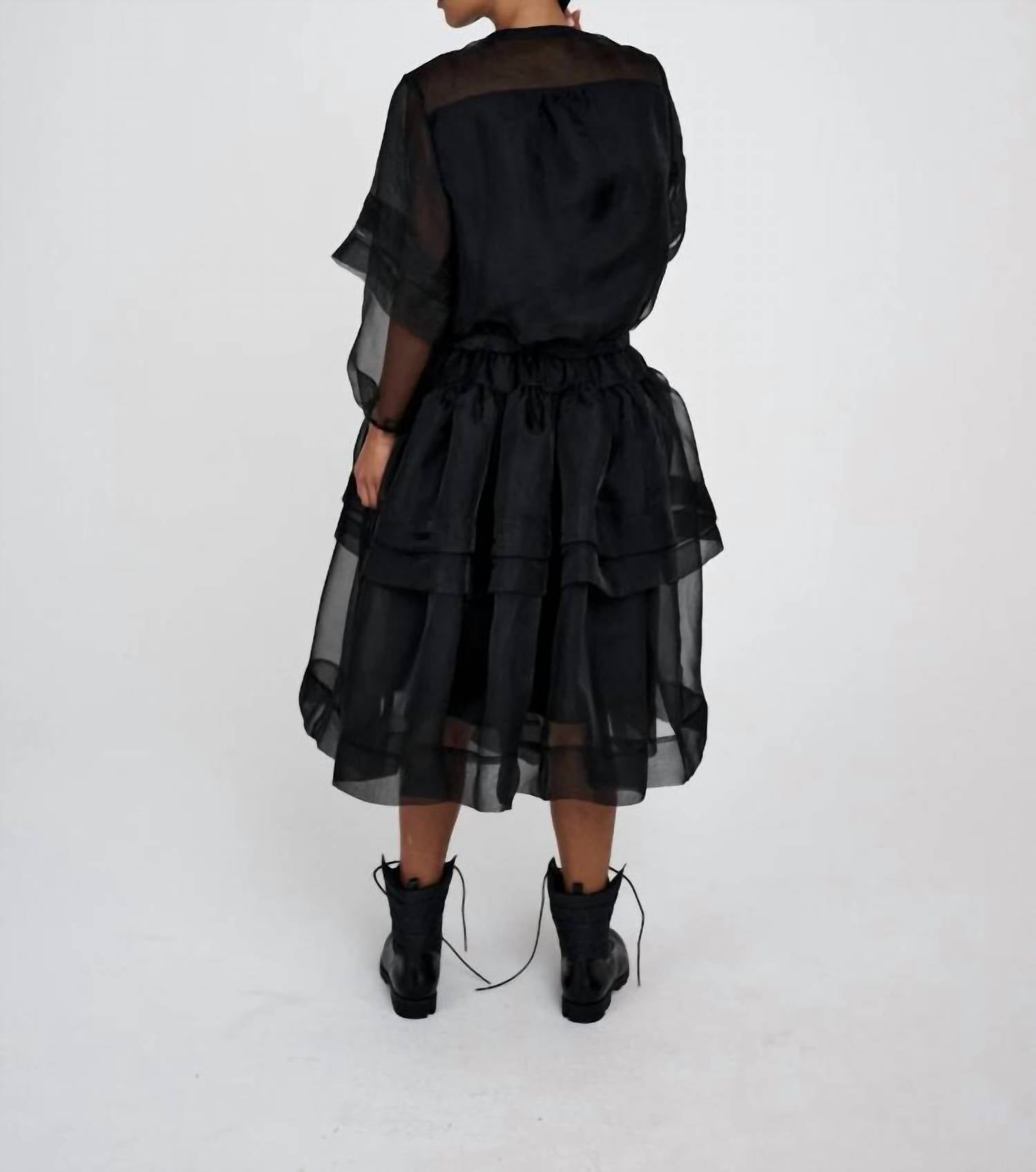 Rabens Saloner - Falka Organza Skirt