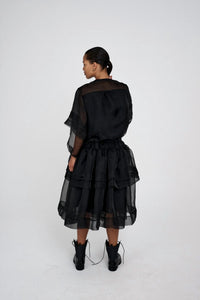 Rabens Saloner - Falka Organza Skirt