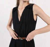 Flounced Long Dress