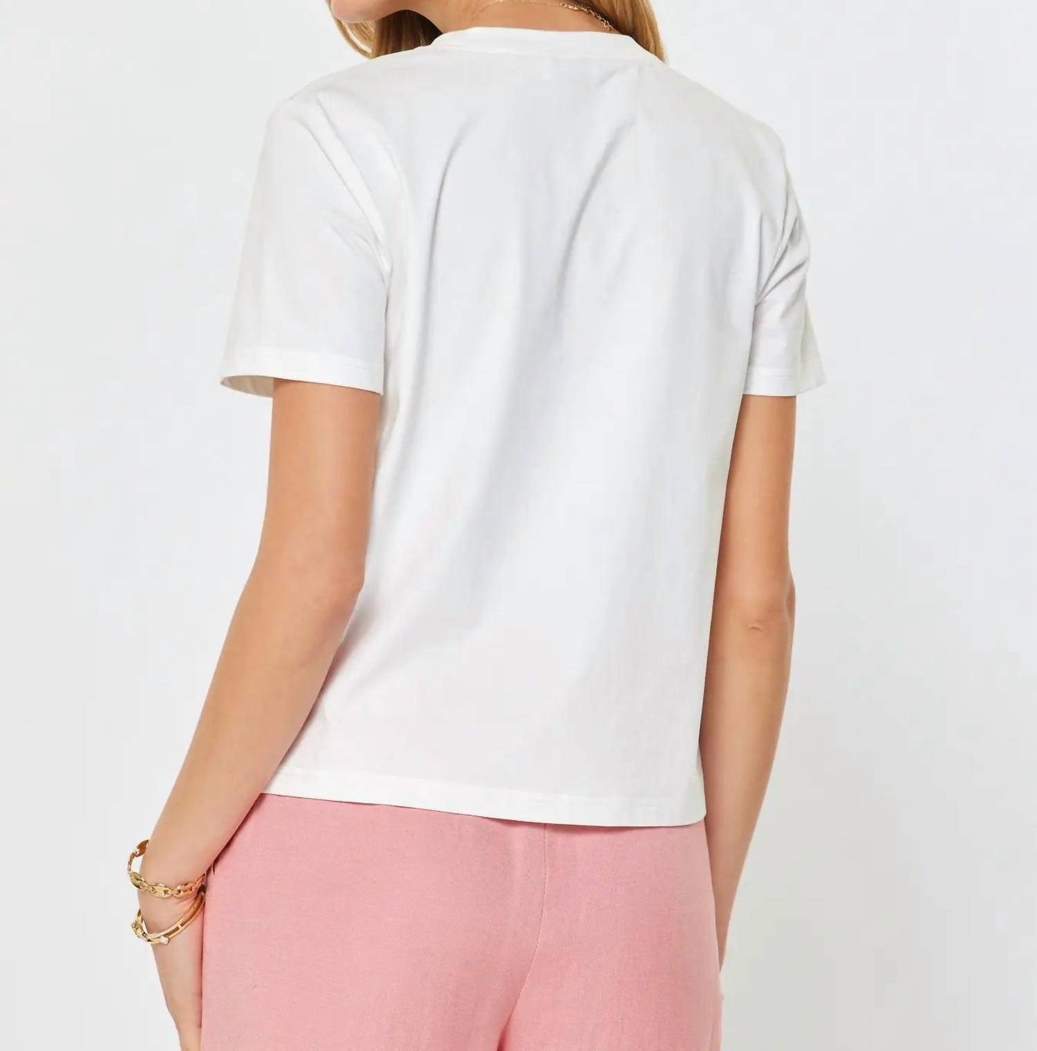 Current Air - Embroidered Graphic Summer Tee