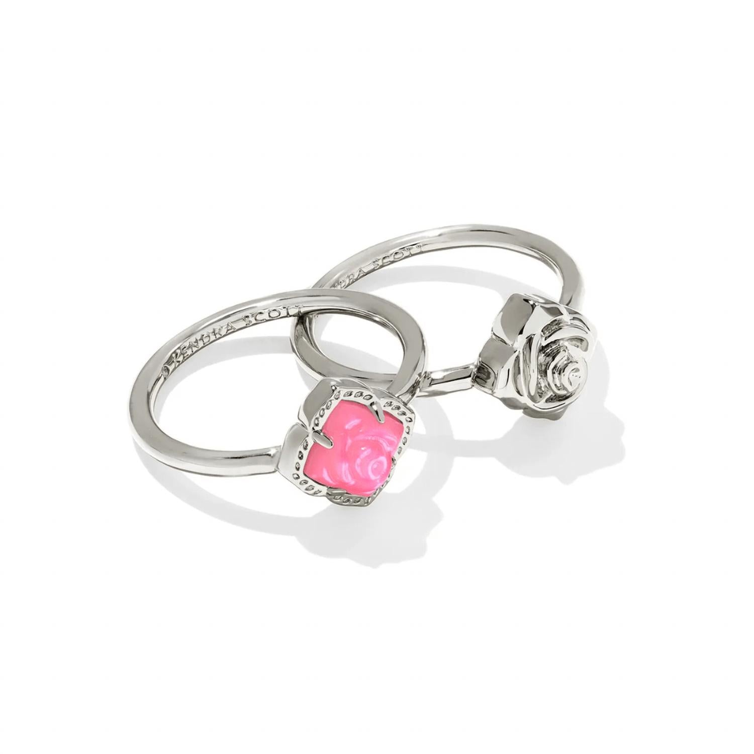 Kendra Scott - Women's Ring Mallory Rose Ring Set
