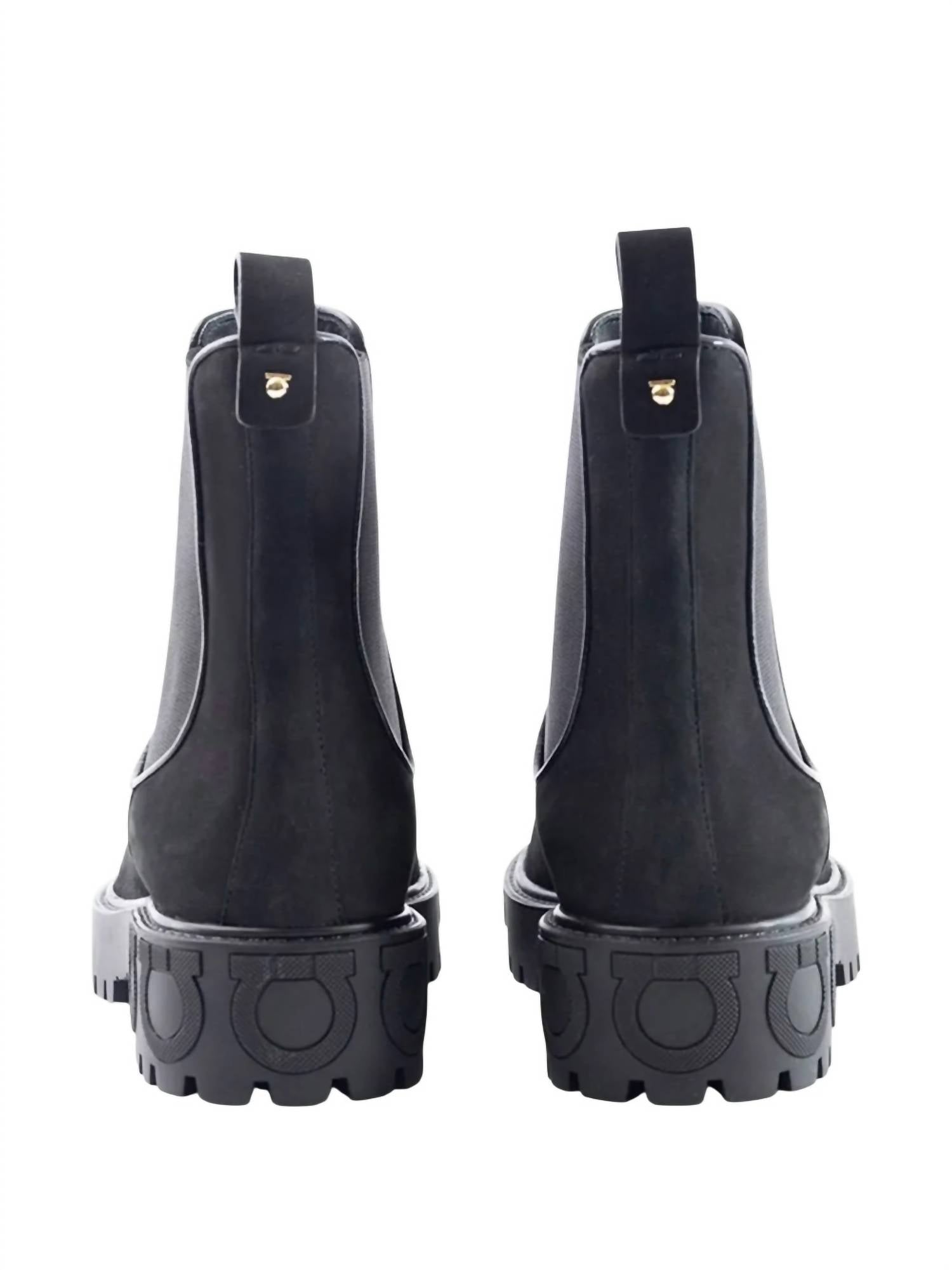 Salvatore Ferragamo - Women's Elastic Side Chelsea Boots