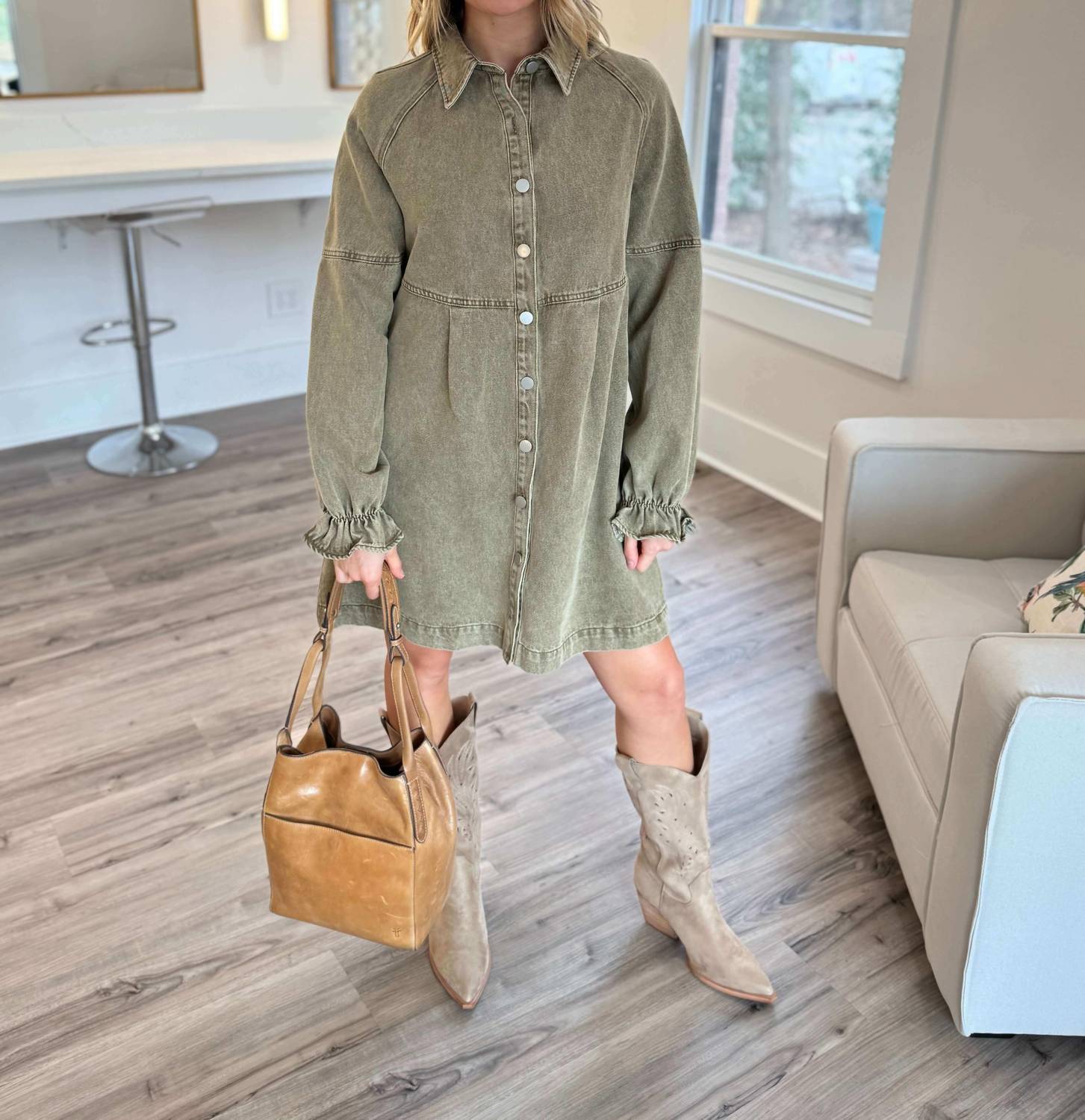 So Me - Olivia Shirt Dress