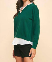 Pinch - Charm V-neck Sweater