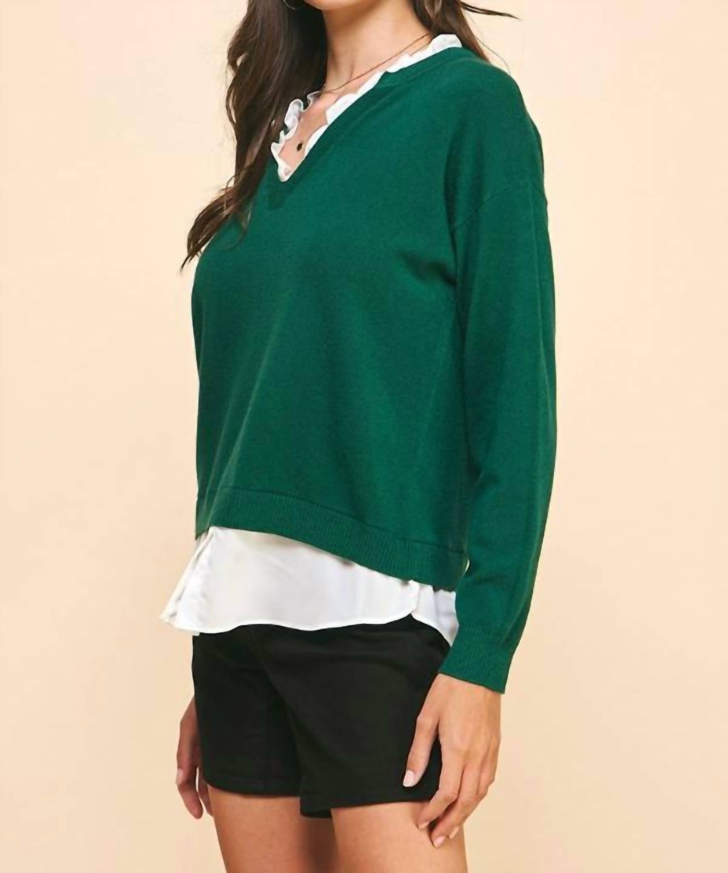 Pinch - Charm V-neck Sweater