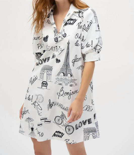 Joseph Ribkoff - Poplin A-line Dress