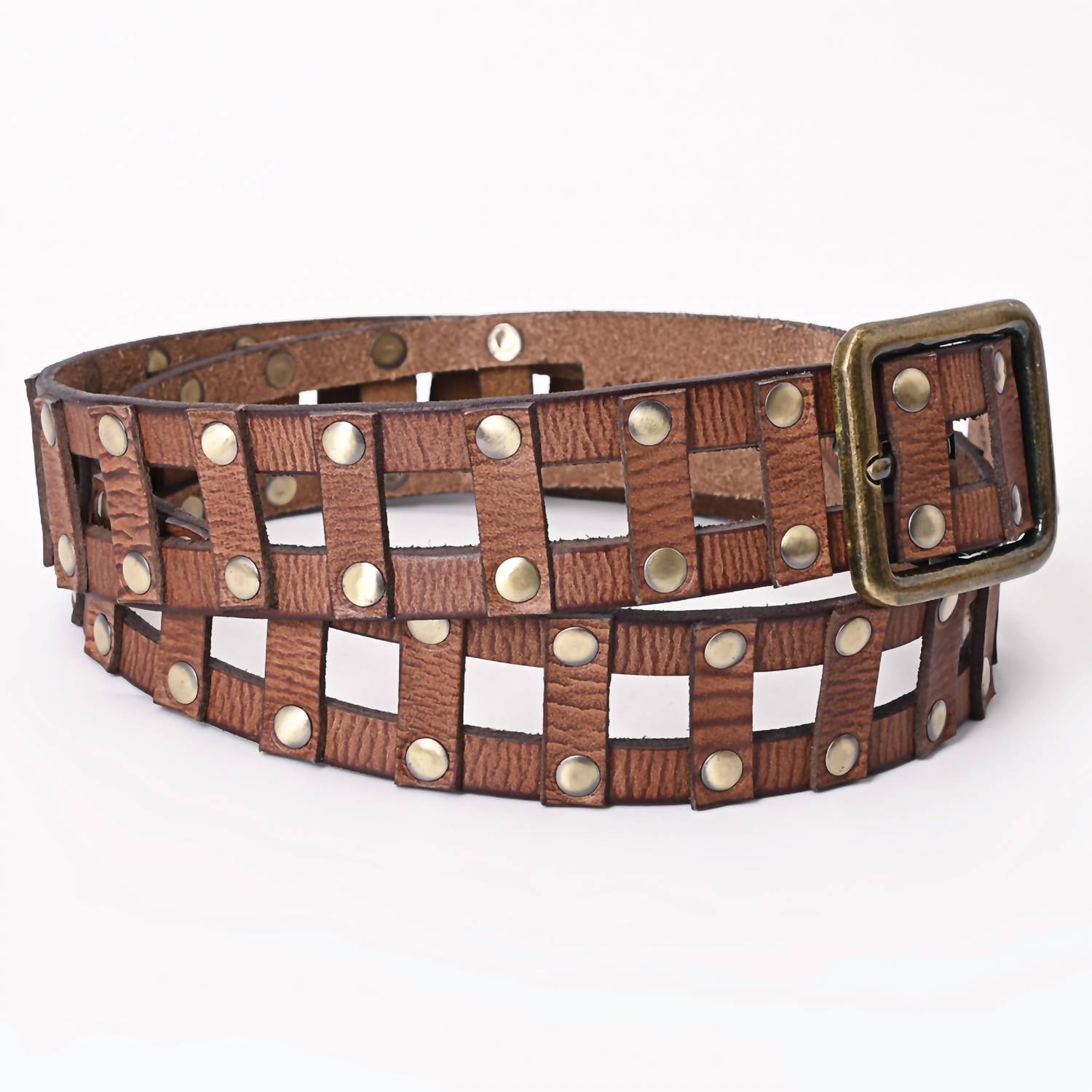 American Darling - Unisex Hand Tooled Genuine American Leather Belt