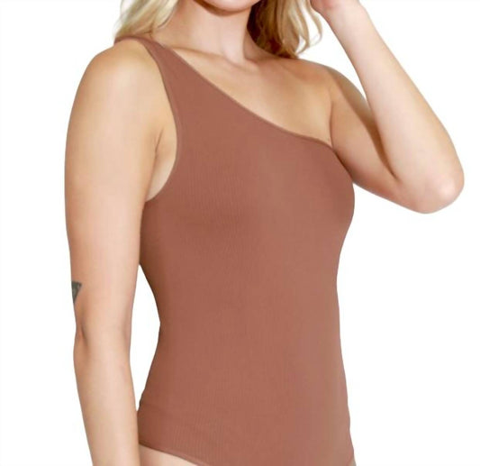 Nikibiki - Ribbed One Shoulder Bodysuit