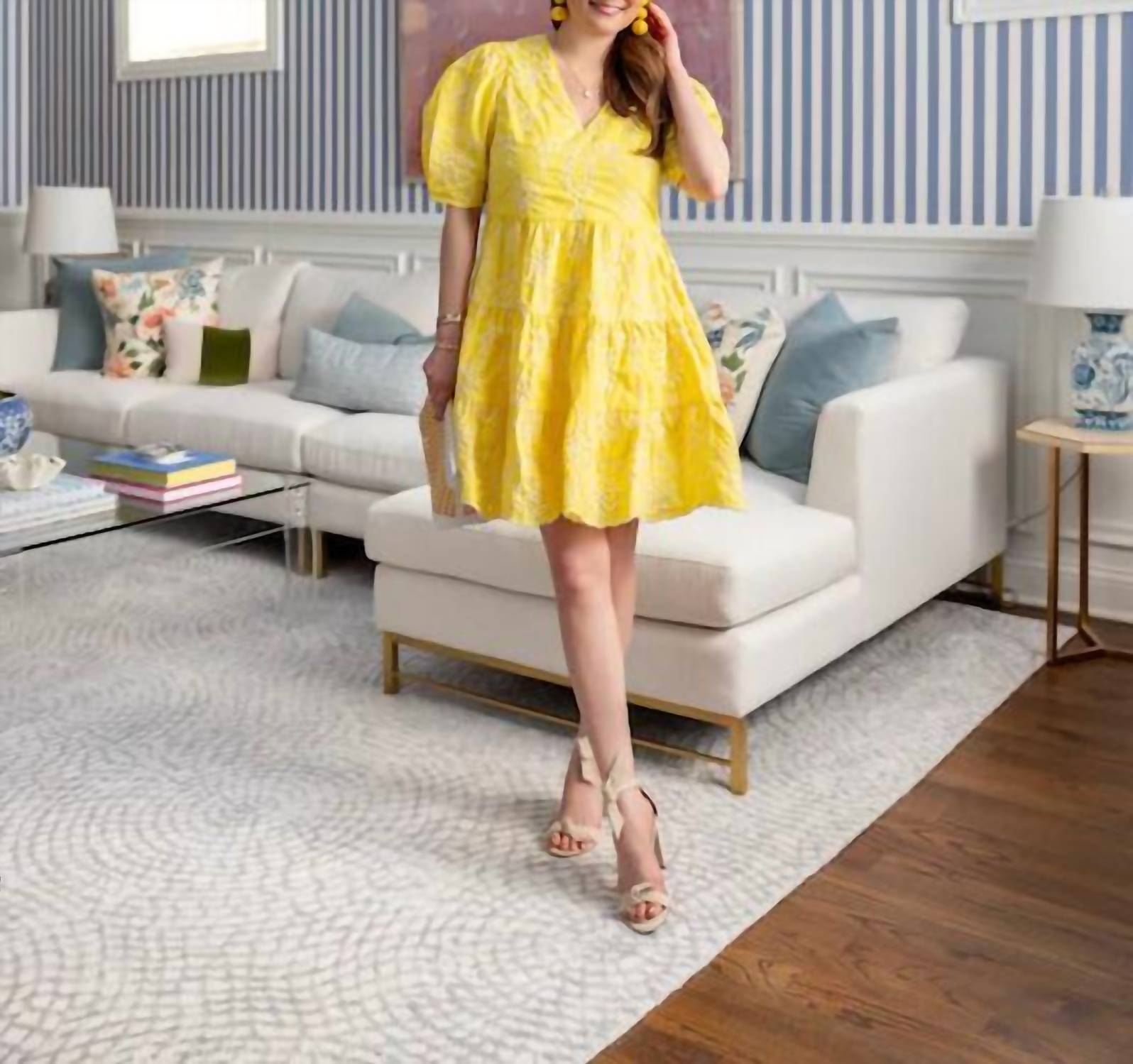 Sail To Sable - Puff Sleeve Charlotte Dress