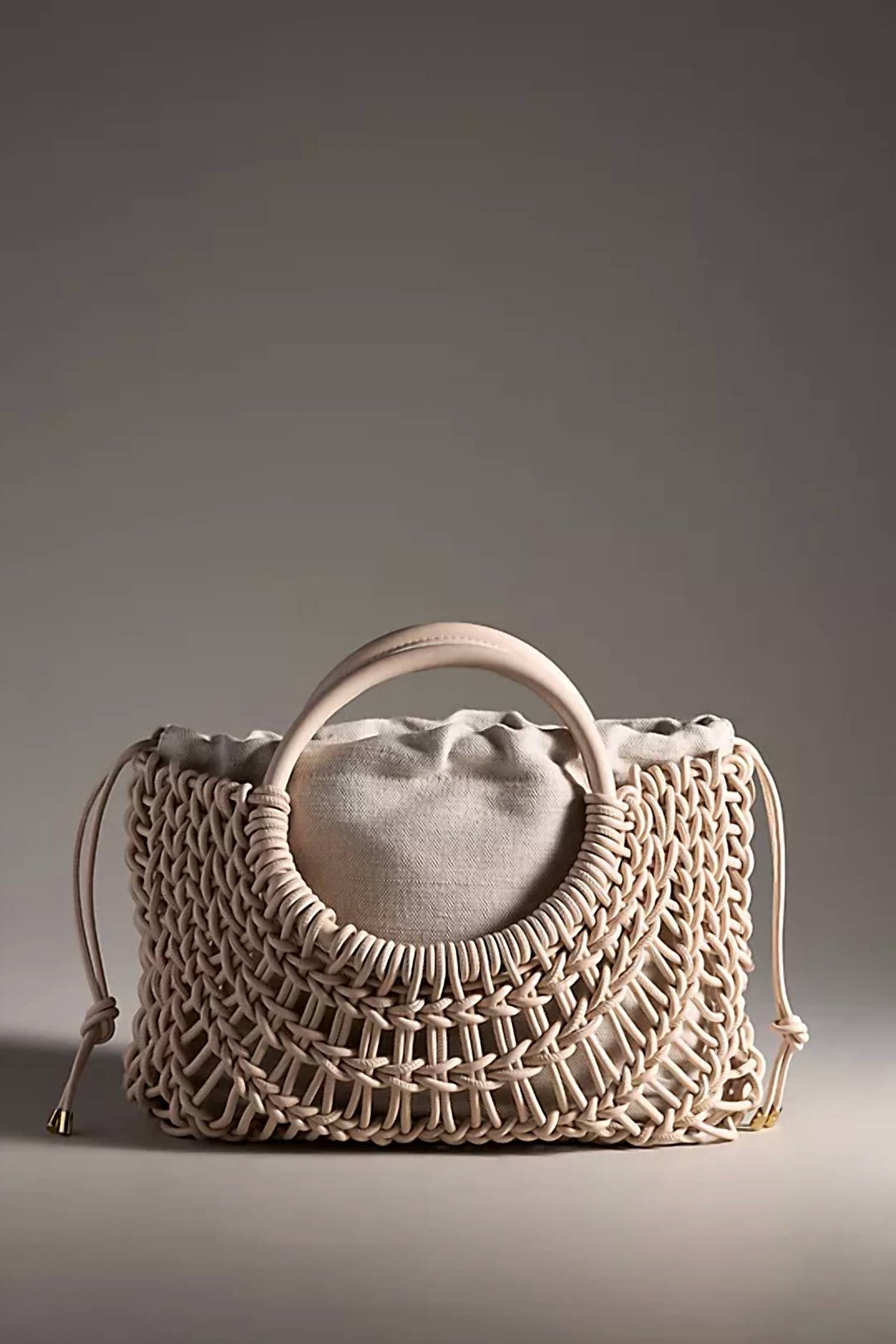 Dolce Vita - Women's Azure Woven Handbag