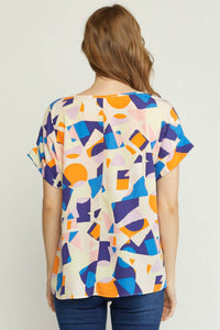 Entro - Abstract Printed Blouse